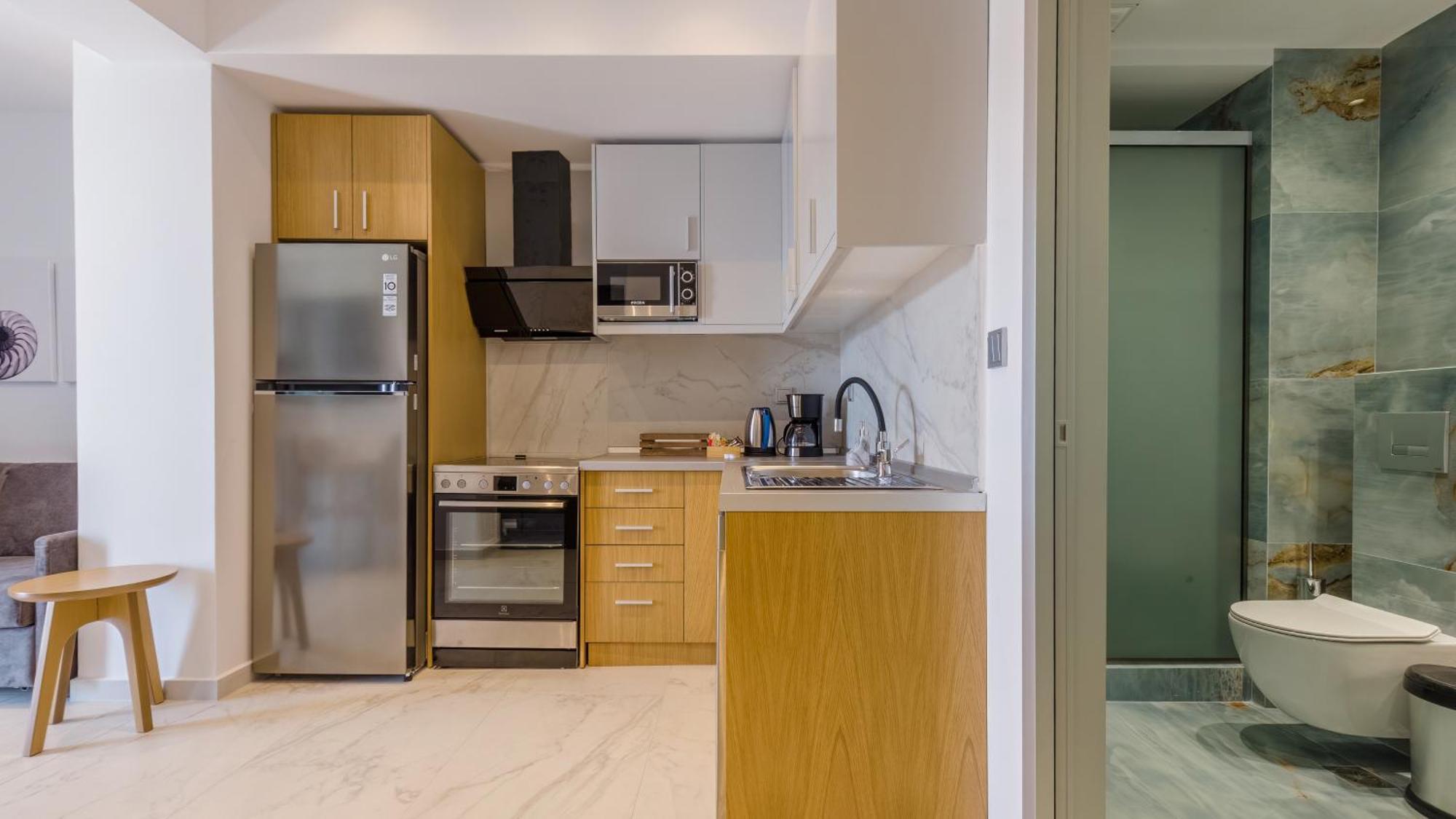 Kima Premium Apartments Pefkochori Eksteriør billede